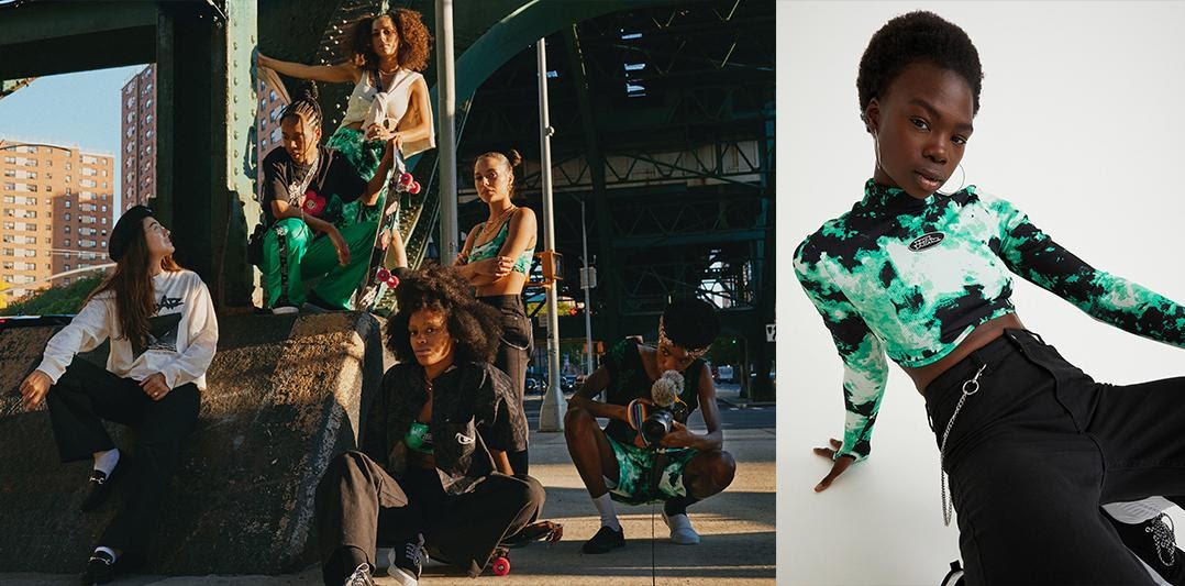 H&M Taps Female Skate Collective The Skate Kitchen For Latest Collection With No Fear