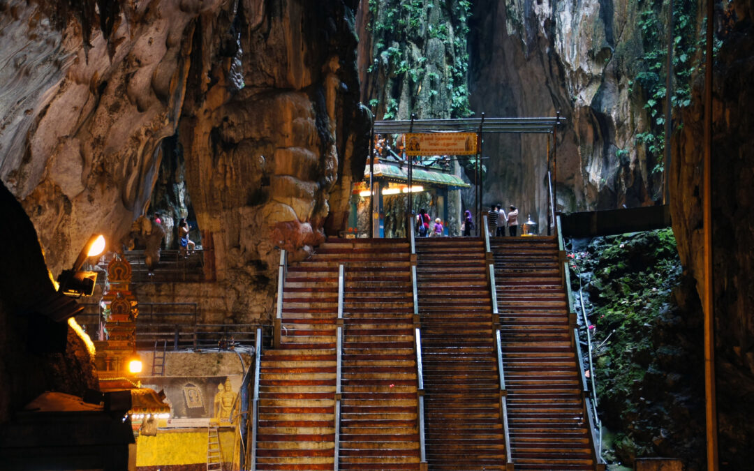 Cave temples are a natural attraction