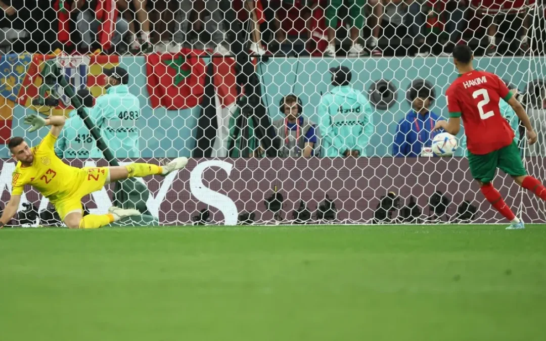 Gol penalti gaya panenka Hakimi jadi perhatian singkir Sepanyol di Piala Dunia